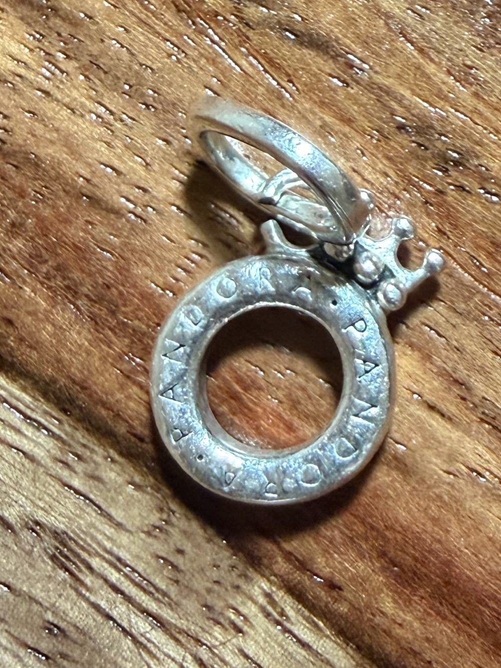 Pandora Signature Charm w/ Crown